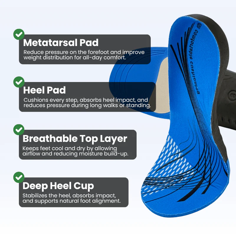 ORTHO-EVA Insoles – Lightweight & Responsive Cushioning - Image 8