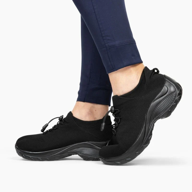 Ortho Stretch Cushion Shoes Women - Midnight Black - Image 17