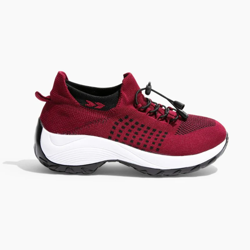 Ortho Stretch Cushion Shoes Women - Red - Image 19