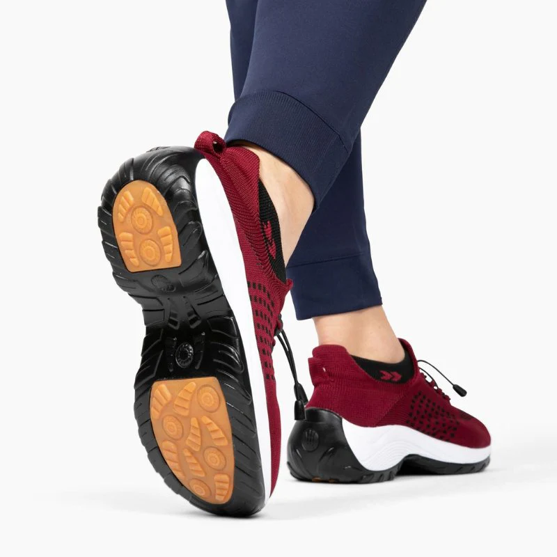 Ortho Stretch Cushion Shoes Women - Red - Image 7