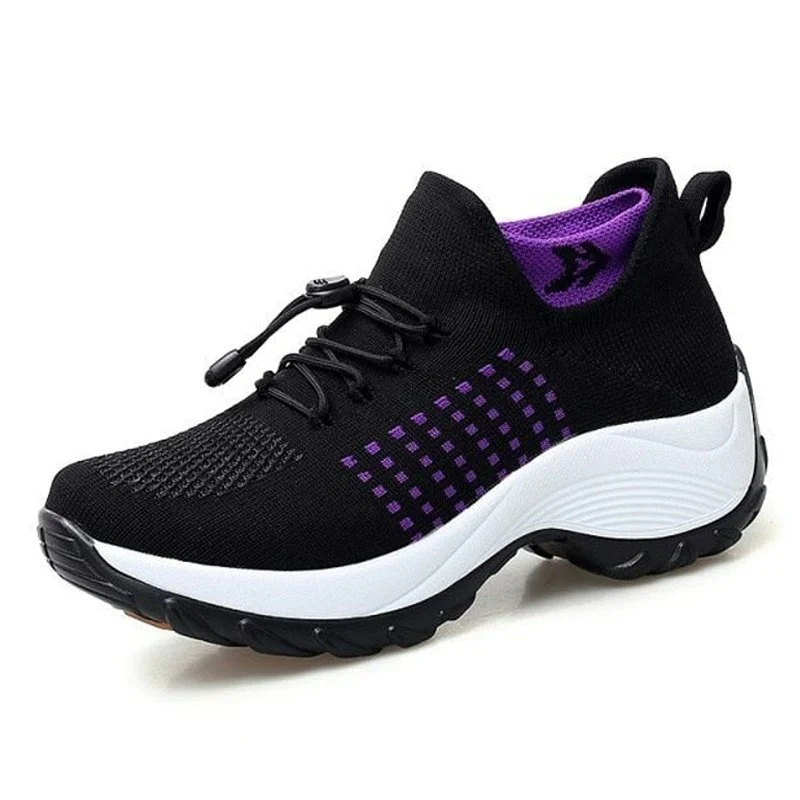 Ortho Stretch Cushion Shoes Women - Red - Image 17
