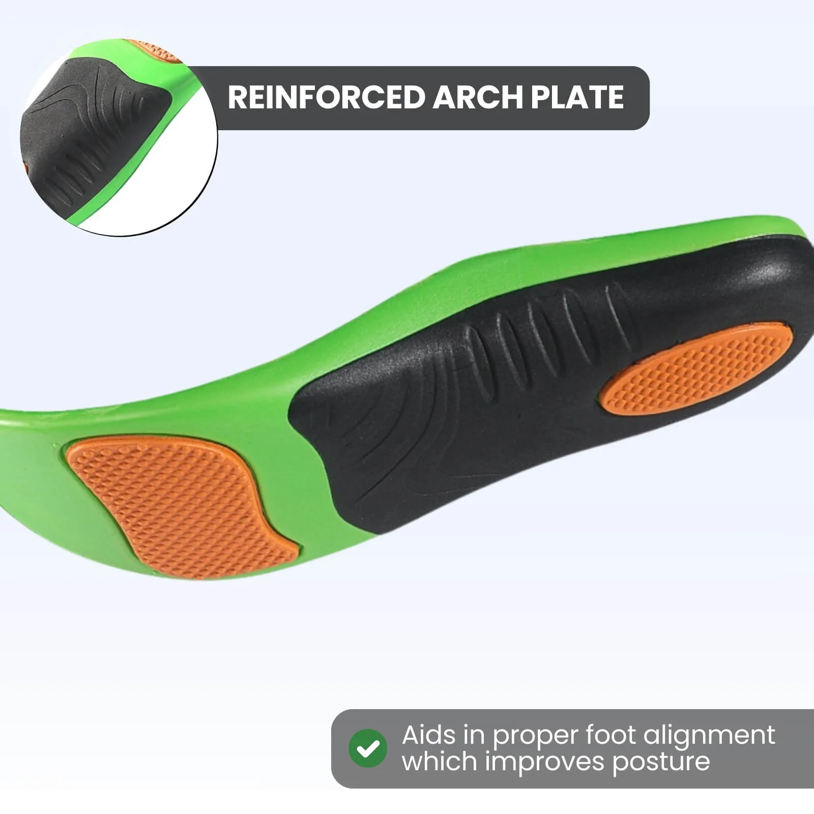 Ortho Arch Comfort Insoles - High Density EVA - Image 5